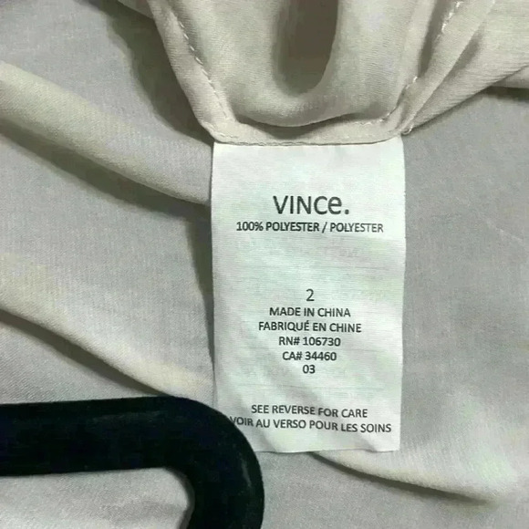 Vince Women's Cross-Front Draped Blouse - Picture 7 of 10